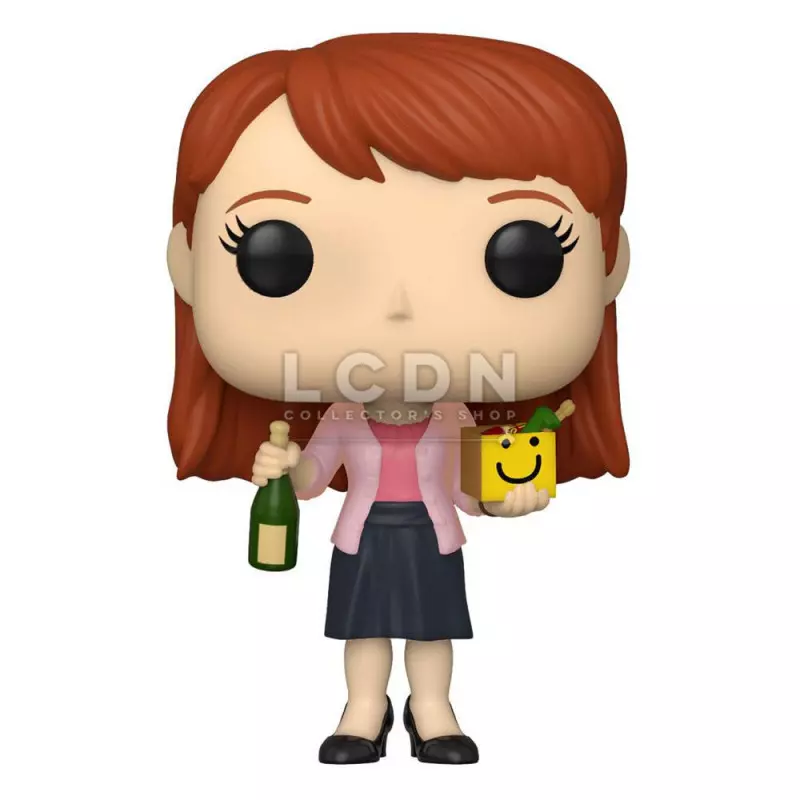 The Office US POP! Television Erin Hannon with Happy Box &amp; Champagne Vinyl Figure 10cm N°1174