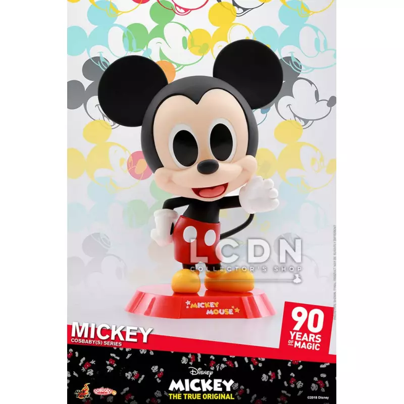 Hot Toys COSB525 Mickey Mouse Screen Debut 90th Anniversary Cosbaby (S) 10cm