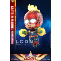 Hot Toys COSB545 Captain Marvel Masked Version Cosbaby (S) Bobble-Head Collectible 10cm