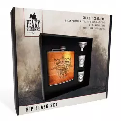 Peaky Blinders Set Hip flask + 2 shooters "Garrison"