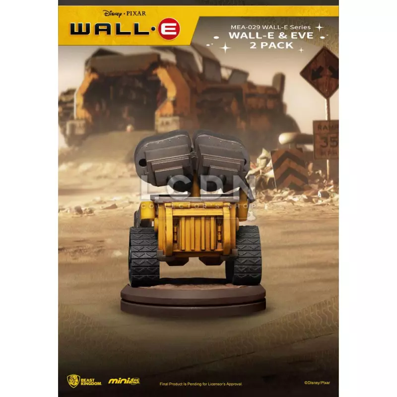 WALL・E　ウォーリー　ミニエッグアタック　フィギュア Amazon.com: Beast Kingdom Disney: Wall-E and EVE Mini Egg
