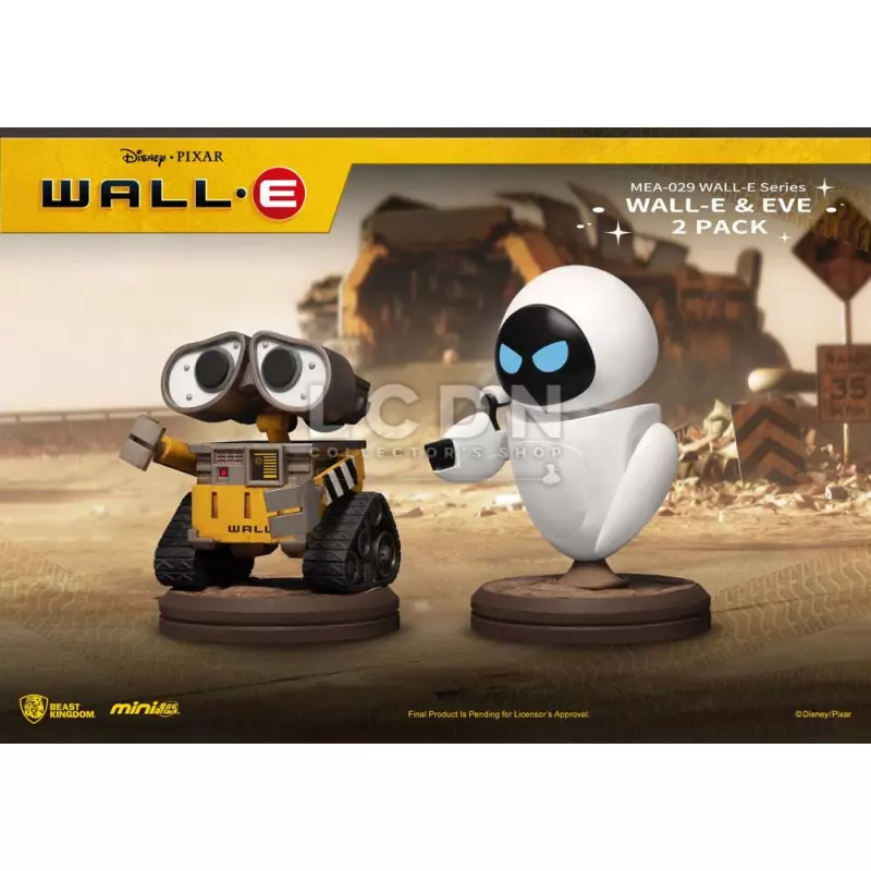 Wall-E Mini Egg Attack Wall-E Series Pack of 2 Figures Wall
