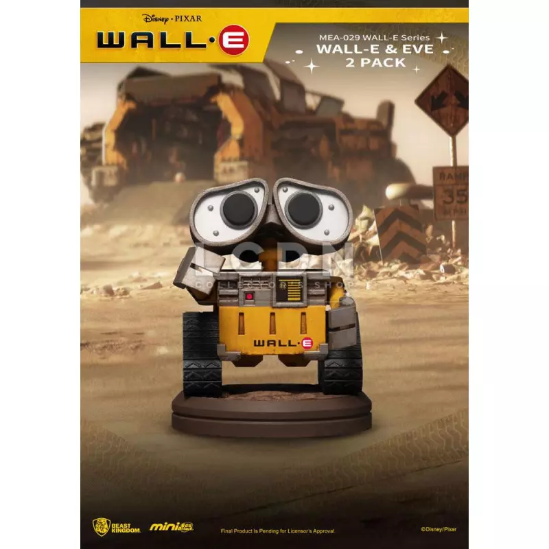 WALL・E　ウォーリー　ミニエッグアタック　フィギュア Wall-E Mini Egg Attack Wall-E Series Pack of 2 Figures Wall