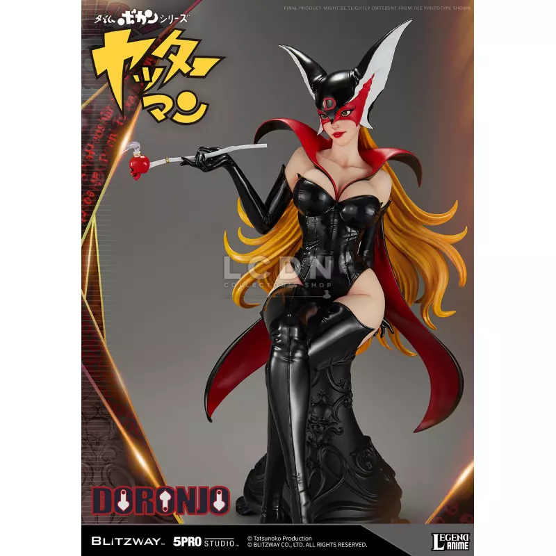 Yattaman (Yatterman) Legend Anime Time Bokan Series Statue 1/4 Doronjo 38cm
