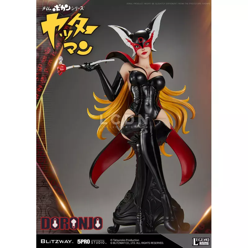 Yattaman (Yatterman) Legend Anime Time Bokan Series Statue 1/4 Doronjo 38cm