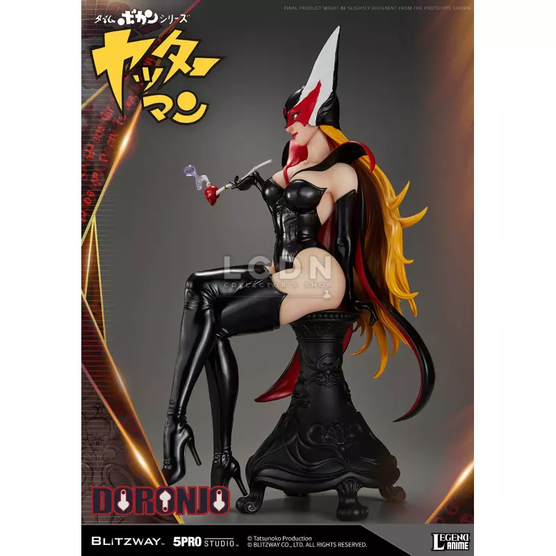 Yattaman (Yatterman) Legend Anime Time Bokan Series Statue 1/4 Doronjo 38cm