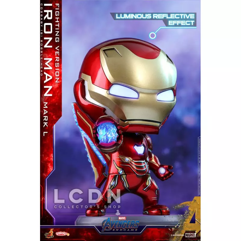 Hot Toys COSB573 Avengers Endgame Iron Man Mark L 50 Fighting