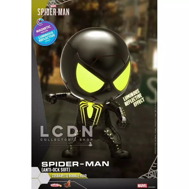 Hot Toys COSB617 Spider-Man Videogame Anti-Ock Suit Cosbaby (S) Bobble-Head