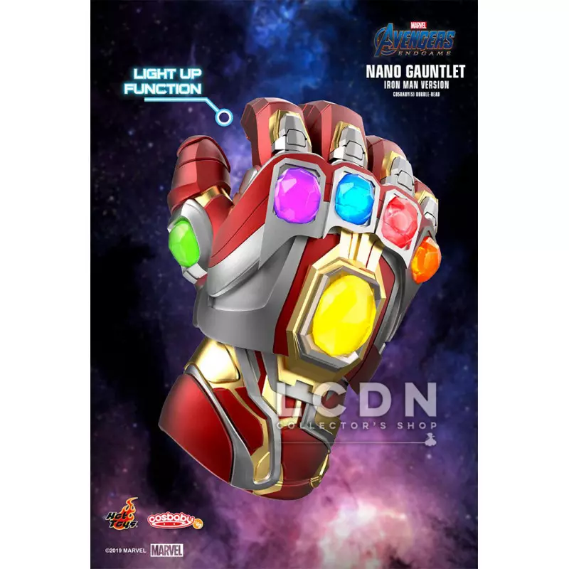 Hot Toys COSB646 Avengers Endgame Nano Gauntlet Iron Man Version Cosbaby (S)