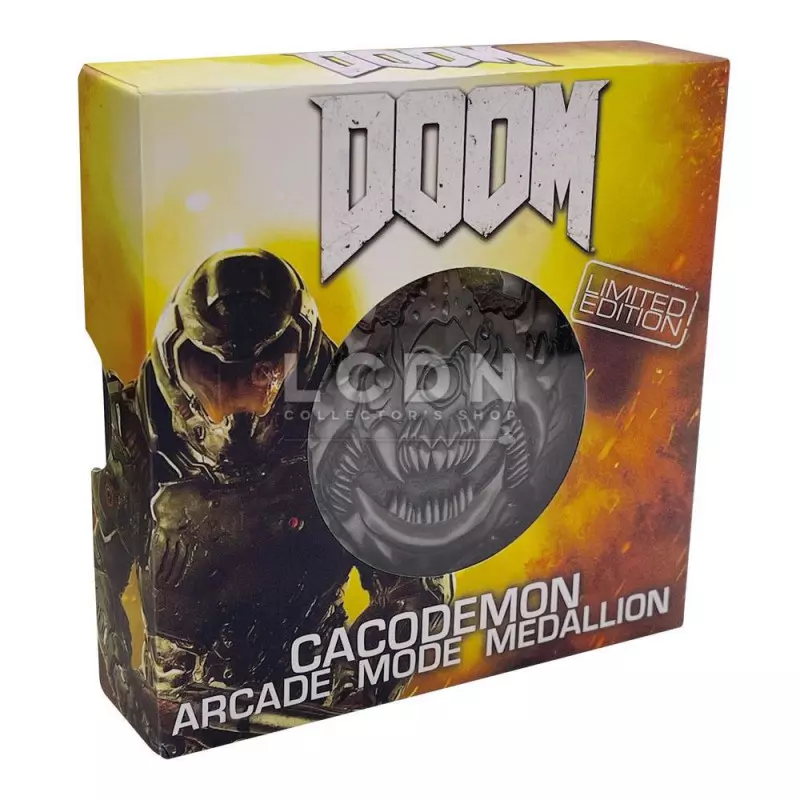 Doom Medallion Cacodemon Level Up Limited Edition 6cm