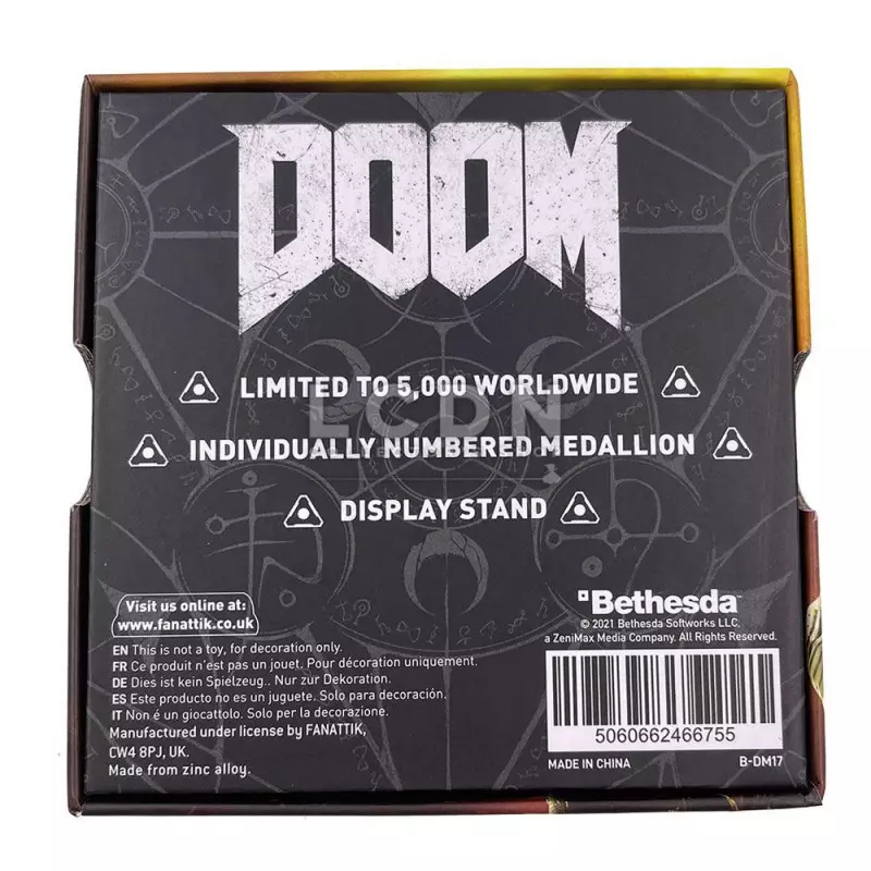 Doom Medallion Cacodemon Level Up Limited Edition 6cm