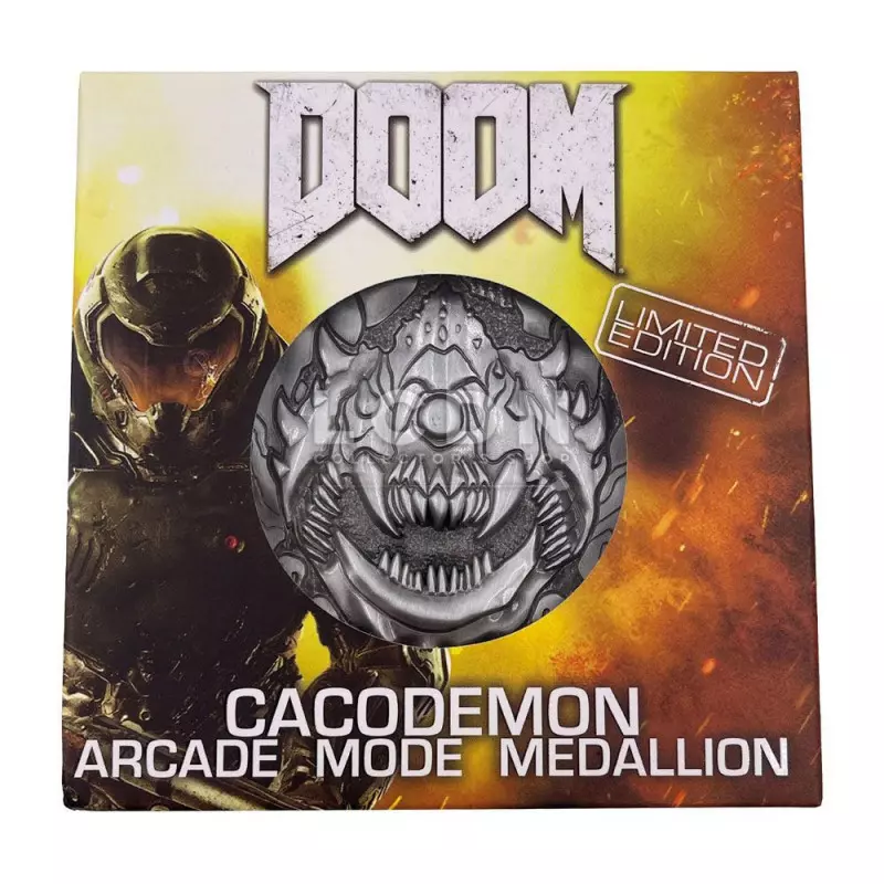 Doom Medallion Cacodemon Level Up Limited Edition 6cm