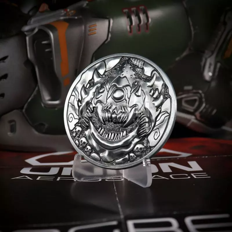 Doom Medallion Cacodemon Level Up Limited Edition 6cm