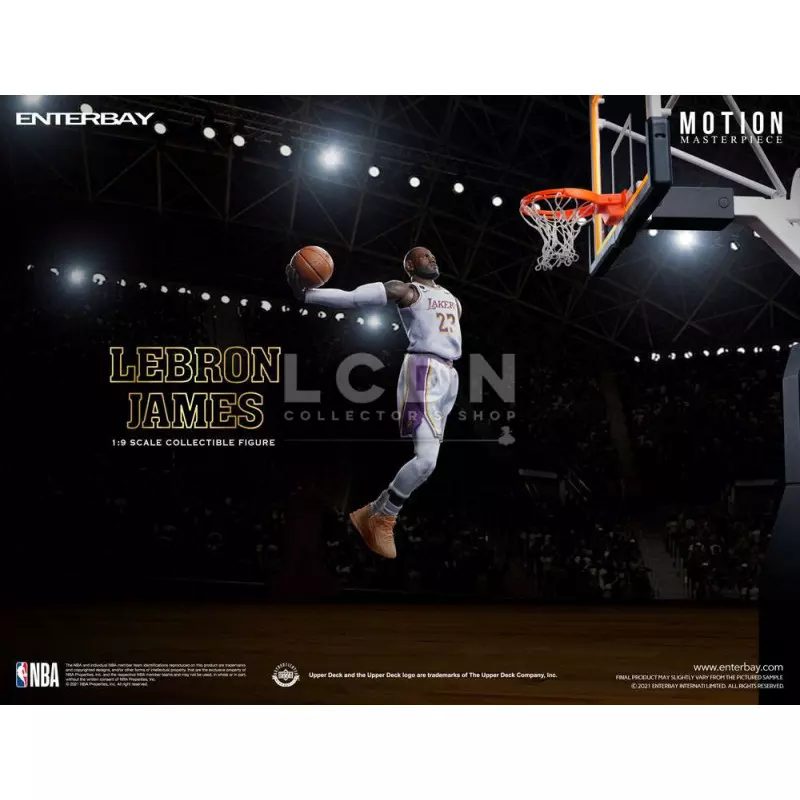 NBA Collectible Action Figure 1/9 Motion Masterpiece LeBron James