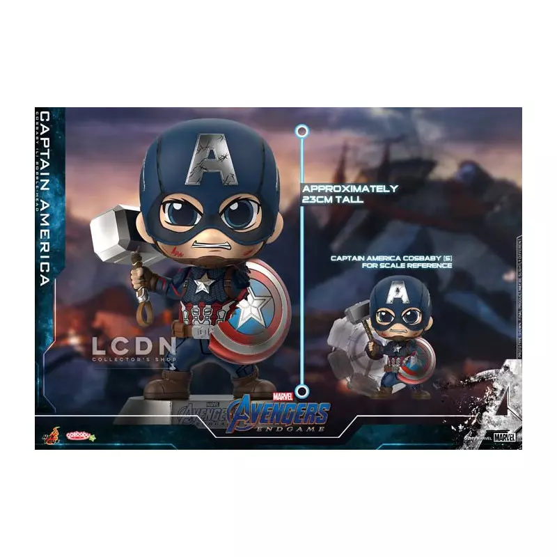 Hot Toys COSB659 Avengers Endgame Captain America Cosbaby L