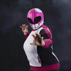 Mighty Morphin Power Rangers Réplique Casque 1/1 Lightning Collection Ranger Rose (Pink) (Modèle d'exposition avec défauts)