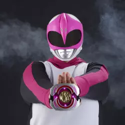 Mighty Morphin Power Rangers Réplique Casque 1/1 Lightning Collection Ranger Rose (Pink) (Modèle d'exposition avec défauts)