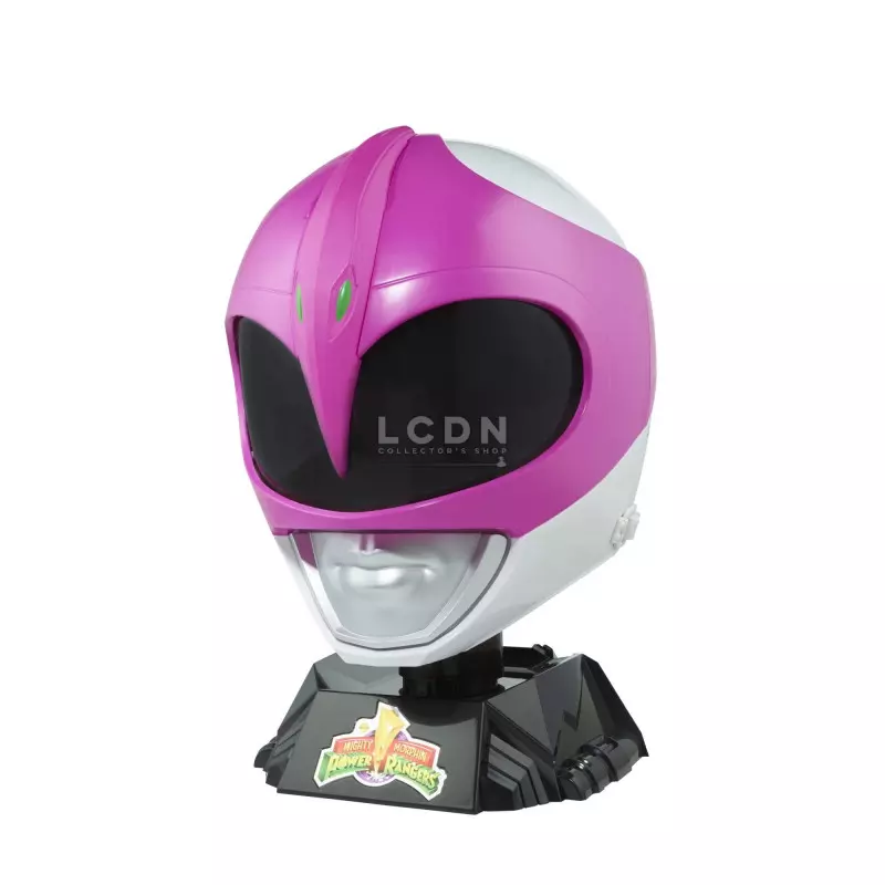 Mighty Morphin Power Rangers Réplique Casque 1/1 Lightning Collection Ranger Rose (Pink) (Modèle d&#039;exposition avec défauts)