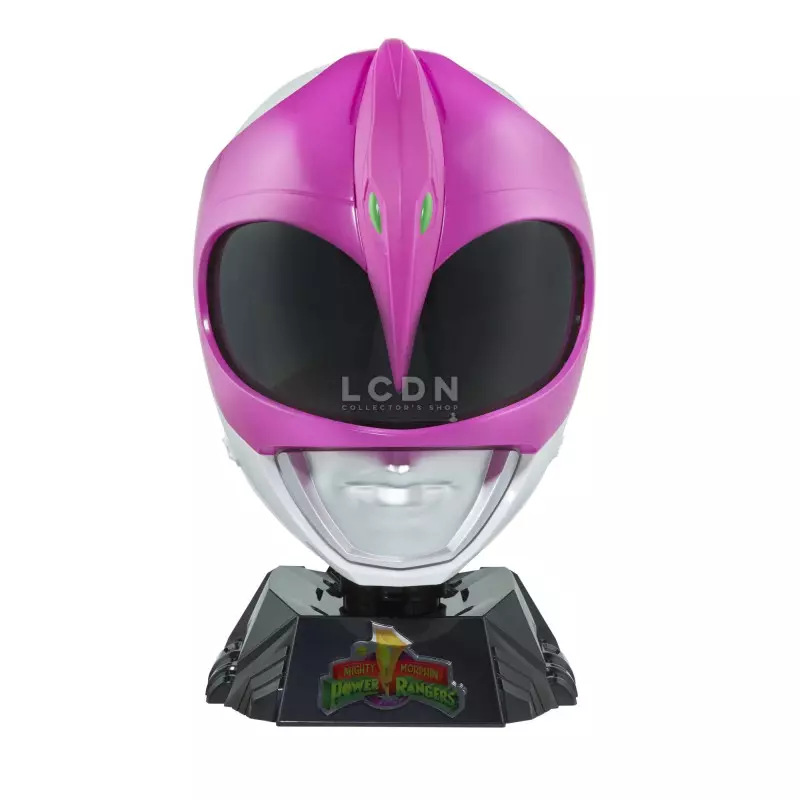 Mighty Morphin Power Rangers Réplique Casque 1/1 Lightning Collection Ranger Rose (Pink) (Modèle d&#039;exposition avec défauts)