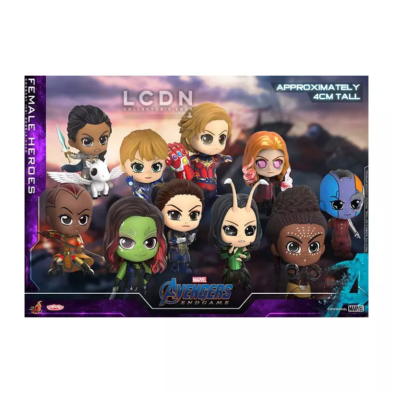 Hot Toys COSB682 Avengers Endgame Female Heroes Cosbaby XS