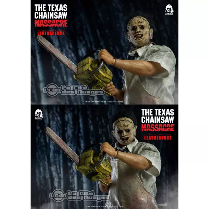 Massacre à la Tronçonneuse 1974 Leatherface THREEZERO Deluxe Version 1/6 Figurine 32cm