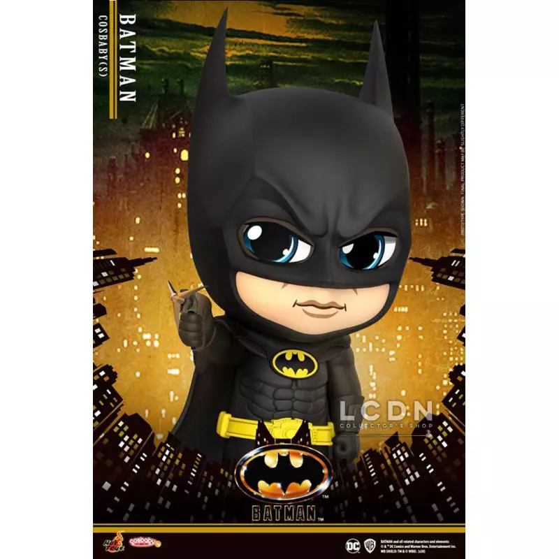 Hot Toys COSB709 Batman 1989 Batman avec pistolet-grappin Cosbaby (S) Collectible Figurine 10cm