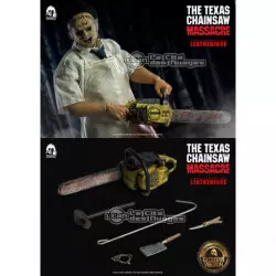 Massacre à la Tronçonneuse 1974 Leatherface THREEZERO Deluxe Version 1/6 Figurine 32cm