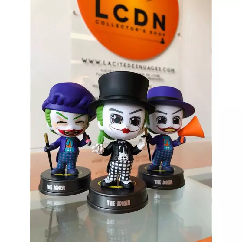 Hot Toys COSB713 Batman 1989 The Joker Mime Version Cosbaby (S) Collectible Figure 10cm