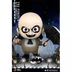 Hot Toys COSB718 Batman Le Défi ( Batman Returns ) Pingouin avec parapluie Cosbaby (S) Collectible Figurine 10cm