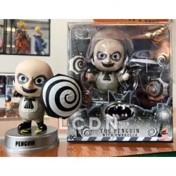 Hot Toys COSB718 Batman Le Défi ( Batman Returns ) Pingouin avec parapluie Cosbaby (S) Collectible Figurine 10cm