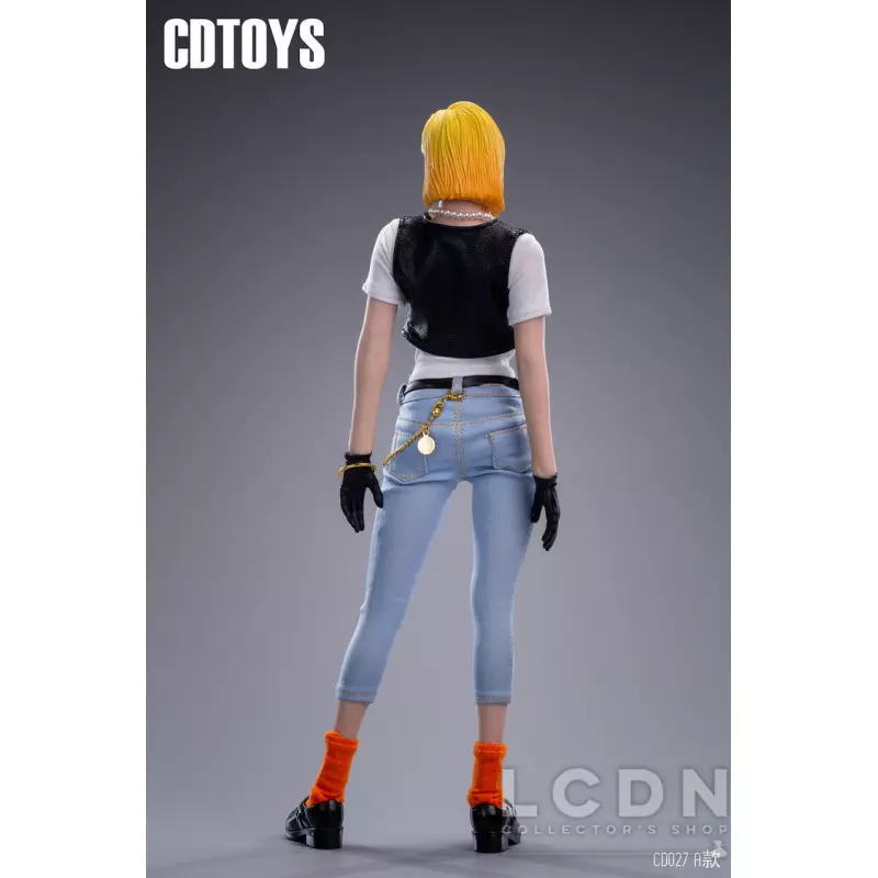 Clothing set Cyborg No.18 2.0 1/6 Clothing Accessory Bag CDToys CD027A