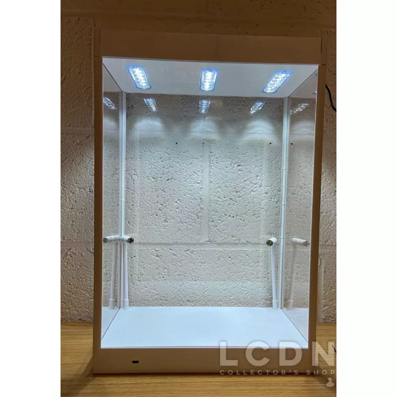 1/18 Boites vitrines avec Led Lighted Display case Exposer vos
