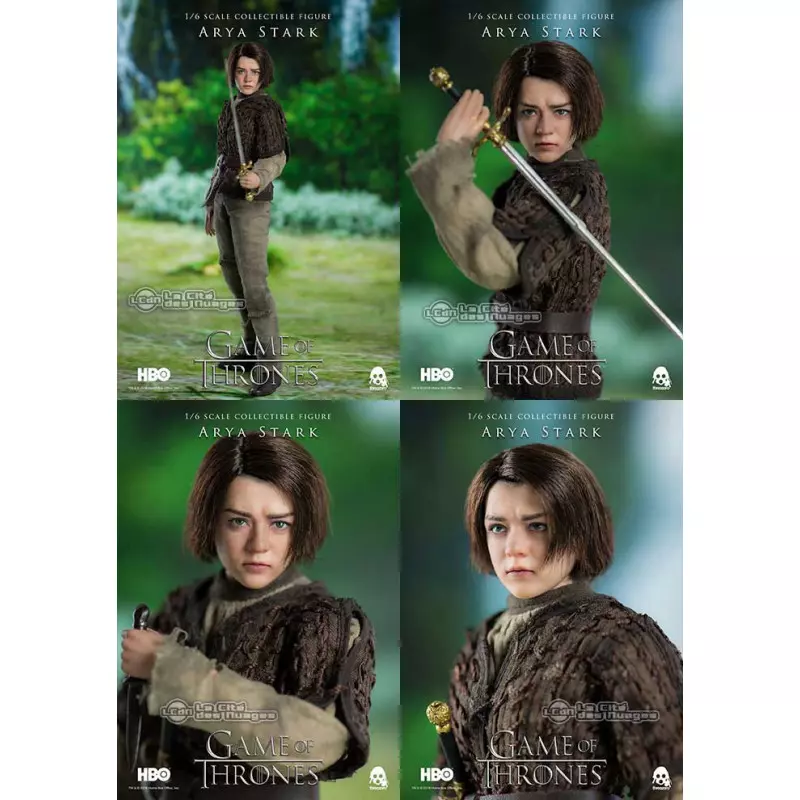 Game of Thrones Le Trône de fer Arya Stark ( Maisie Williams ) 1/6 Action Figurine 25.5cm ThreeZero
