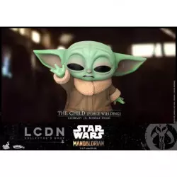 Hot Toys COSB744 Star Wars The Mandalorian The Child Force Version Cosbaby (S) Collectible Figurine 10cm
