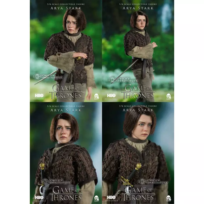 Game of Thrones Le Trône de fer Arya Stark ( Maisie Williams ) 1/6 Action Figurine 25.5cm ThreeZero