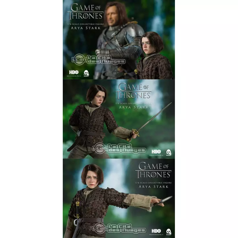 Game of Thrones Le Trône de fer Arya Stark ( Maisie Williams ) 1/6 Action Figurine 25.5cm ThreeZero