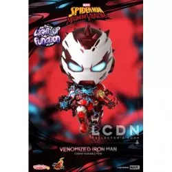 Hot Toys COSB763 Spider-Man Maximum Venom Venomized Iron Man Cosbaby (S) Bobble-Head