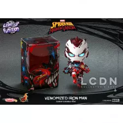 Hot Toys COSB763 Spider-Man Maximum Venom Venomized Iron Man Cosbaby (S) Bobble-Head