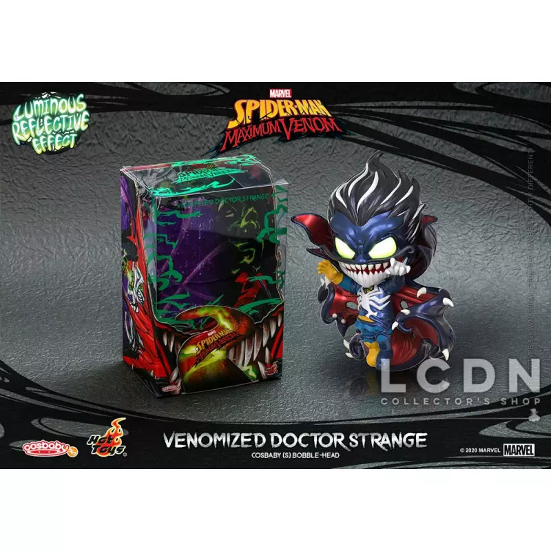 Hot Toys COSB766 Spider-Man Maximum Venom Venomized Doctor Strange Cosbaby (S) Bobble-Head