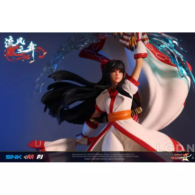 Samurai Showdown Statue 1/4 Nakoruru Haohmaru SNK PIJI Studio 70cm
