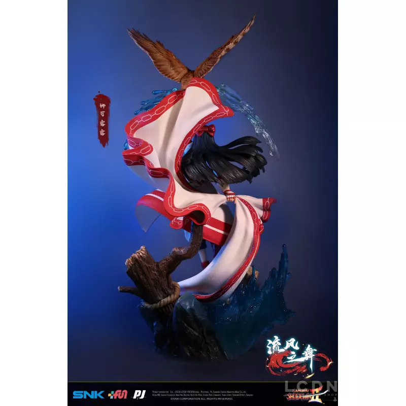 Samurai Showdown Statue 1/4 Nakoruru Haohmaru SNK PIJI Studio 70cm