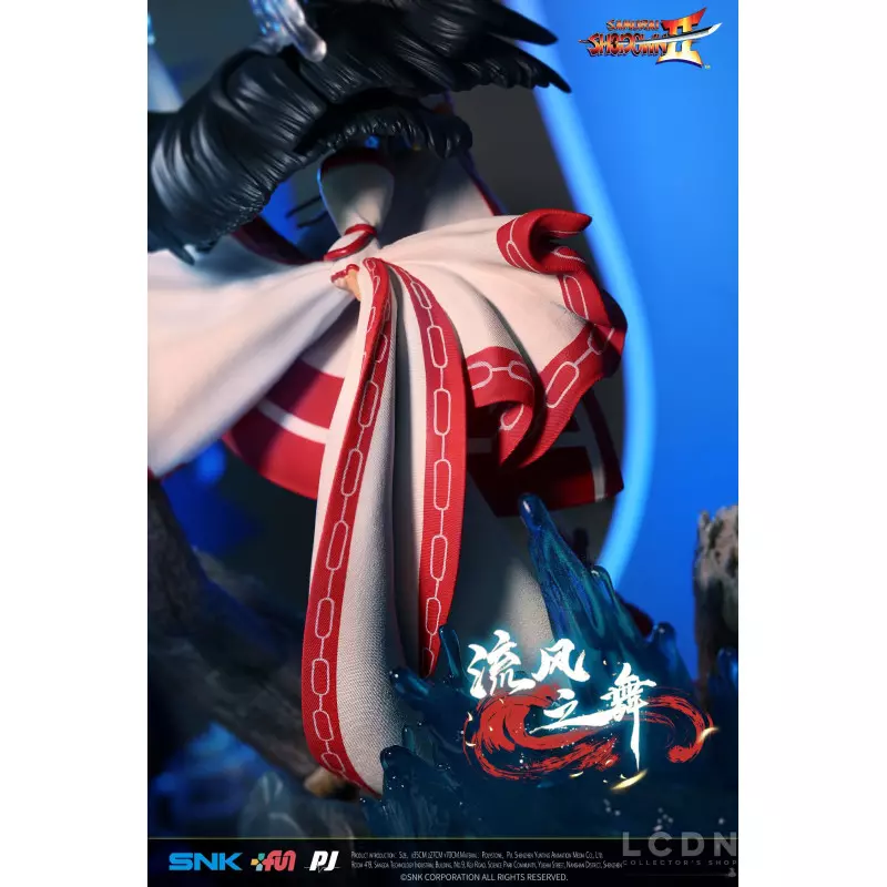 Samurai Showdown Statue 1/4 Nakoruru Haohmaru SNK PIJI Studio 70cm