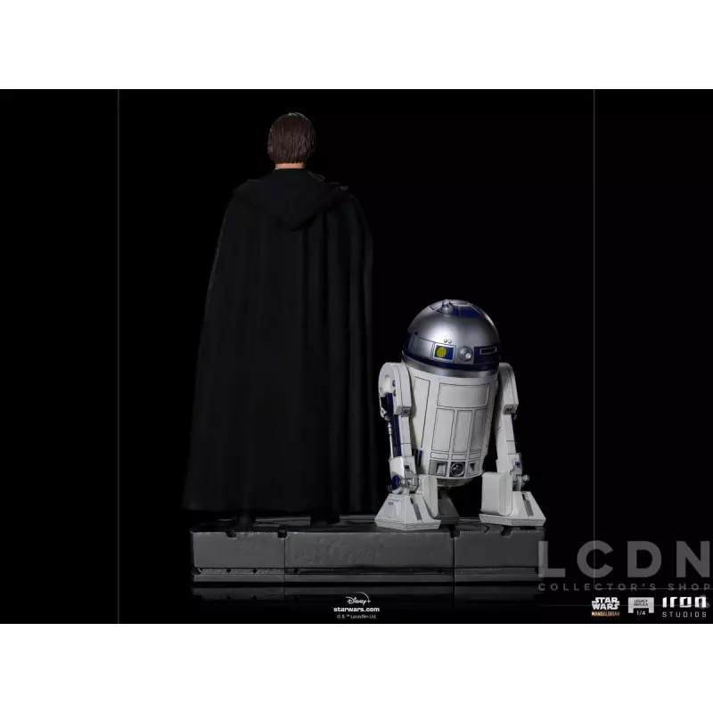Star Wars The Mandalorian Legacy Replica Statue 1/4 Luke Skywalker, R2-D2, and Grogu 53cm
