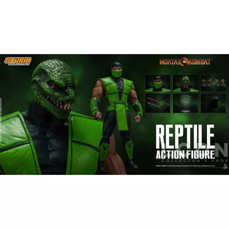 Mortal Kombat Action Figure 1/12 Reptile 18cm