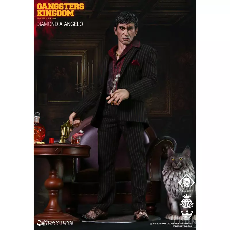 Gangsters Kingdom Collectible Action Figurine 1/6 Diamond A Angelo Damtoys GK023