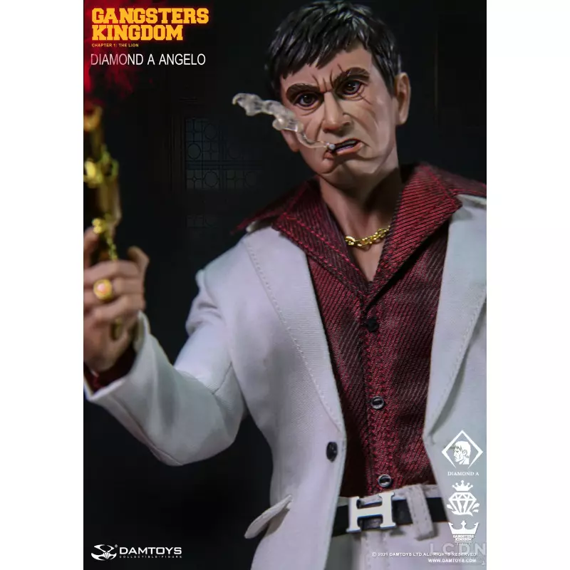 Gangsters Kingdom Collectible Action Figurine 1/6 Diamond A Angelo Damtoys GK023