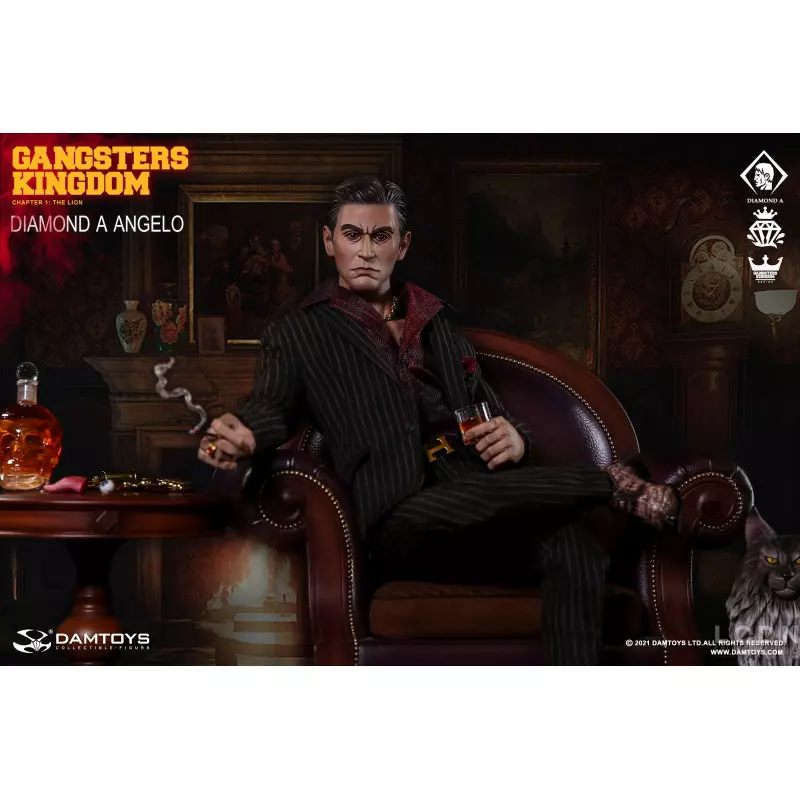 Gangsters Kingdom Collectible Action Figurine 1/6 Diamond A Angelo Damtoys GK023