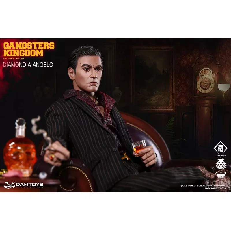 Gangsters Kingdom Collectible Action Figurine 1/6 Diamond A Angelo Damtoys GK023