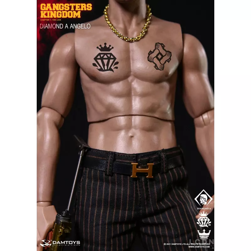 Gangsters Kingdom Collectible Action Figurine 1/6 Diamond A Angelo Damtoys GK023