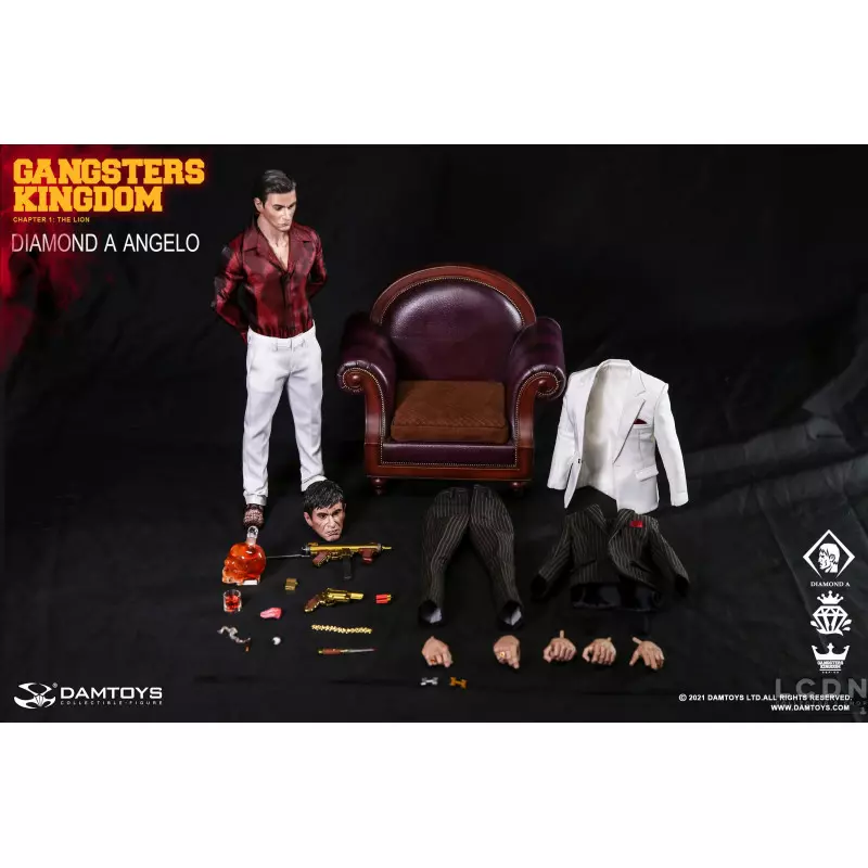 Gangsters Kingdom Collectible Action Figurine 1/6 Diamond A Angelo Damtoys GK023